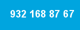 932 168 87 67 932 168 87 67
